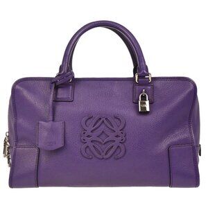 Loewe Purple Amazona 36 Handbag 011103 176501